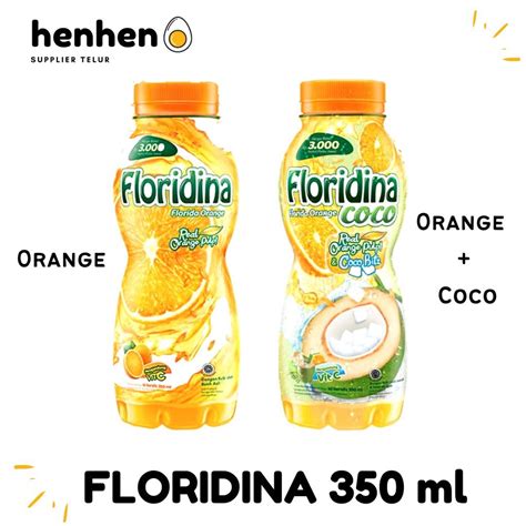 Jual Floridina Orange Ml Per Botol Shopee Indonesia