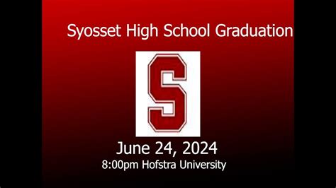 Syosset High School Graduation June 24 2024 Hofstra University Youtube