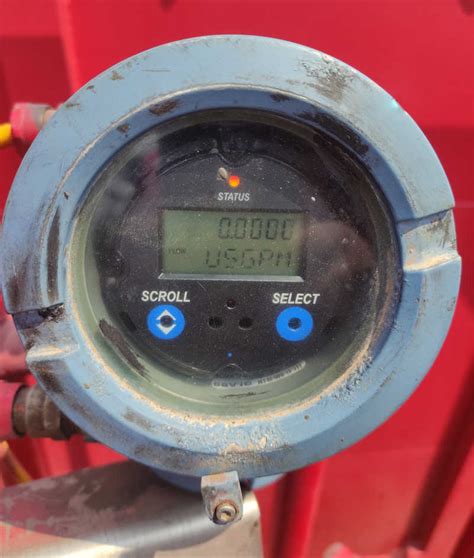 Micro Motion Mass Flow Meter Not Working 2700 Transmitters Display