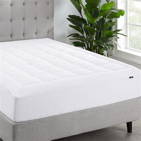 Luxury Eddie Bauer 300 Tc Hypoallergenic Premium Cotton Mattress Pad Medium Weight