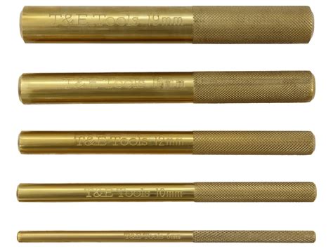 T E Tools Pc Brass Drift Punch Set J Robson S Tool King Store