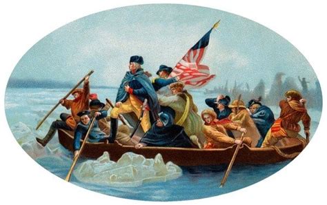 George Washington Crossing The Delaware River Painting at ...