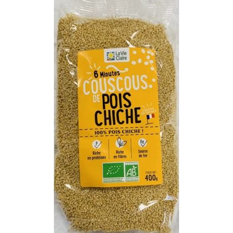 Couscous De Pois Chiche Bio Drive La Vie Claire Saintes