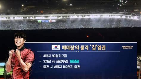 Sbs 2022 Fifa 카타르 월드컵 베테랑의 품격 킹영권 대한민국 Vs 브라질 Sbs