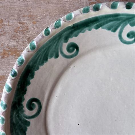 Talavera Wave Platter - Green - Casa Gusto