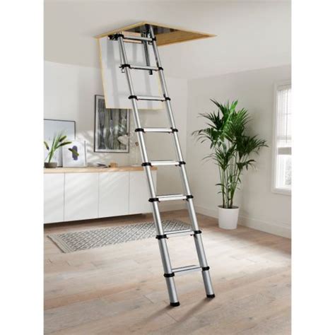 Werner Telescopic Loft Ladder 2 9m LoftZone UK