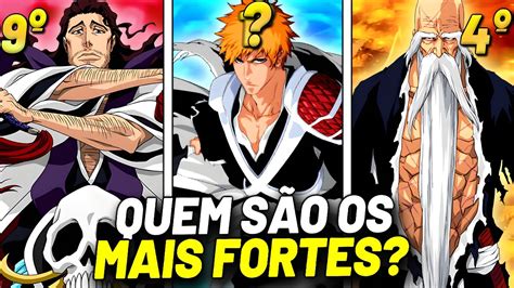 TOP 10 PERSONAGENS MAIS FORTES DE BLEACH YouTube