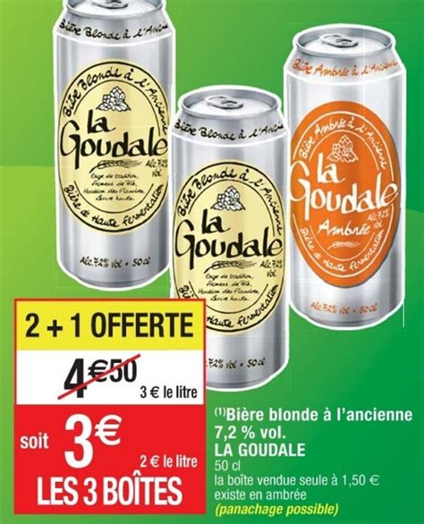 Promo Bi Re Blonde L Ancienne Vol La Goudale Chez Cora