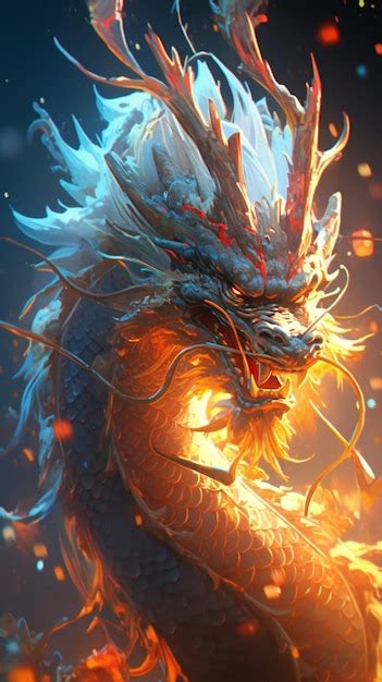 Premium Photo | Chinese zodiac dragons the four major mythical beasts ...