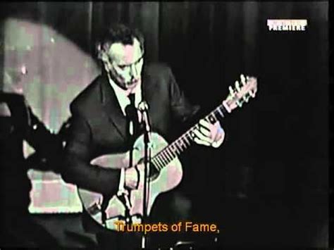 Georges Brassens Trompettes de la renommée english subtitles Songs