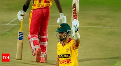 St T I Sikandar Raza Stars With Bat And Ball As Zimbabwe Win