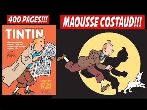 Tintin Enooooorme Edition Collector Sp Cial Ans Livre Bd De