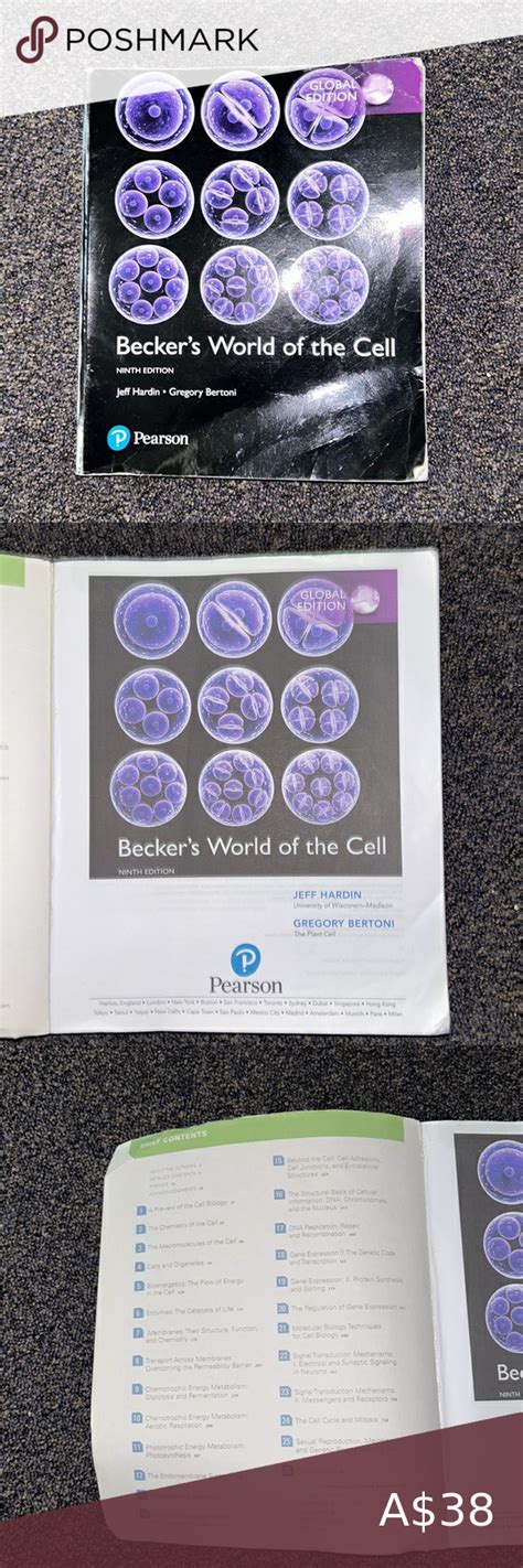 Pearson Beckers World Of The Cell 9th Global Edition Hardin J