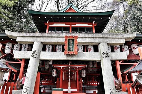 Torii Gate Architecture Culture Traditional Japan Temple