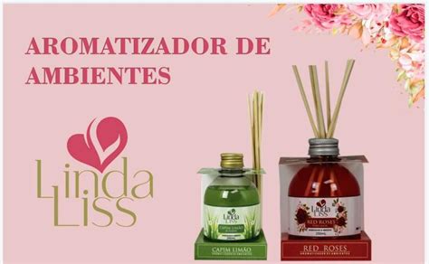 Aromatizador De Ambientes Linda Liss Difusor De Aroma Difusor De