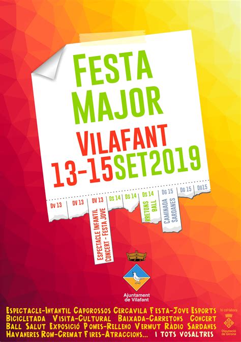 Festa Major 2019 — Ajuntament De Vilafant