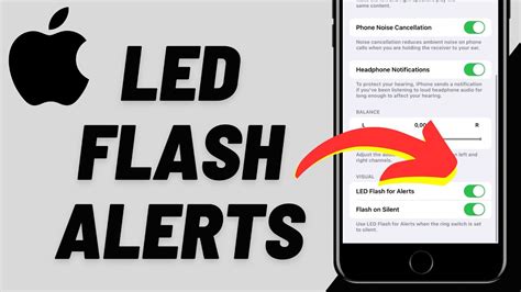 How To Enable LED Flash Alerts On IPhone YouTube