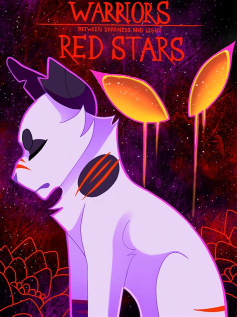 Between Darkness And Light Red Stars Cover By Sacredroses Art On Deviantart