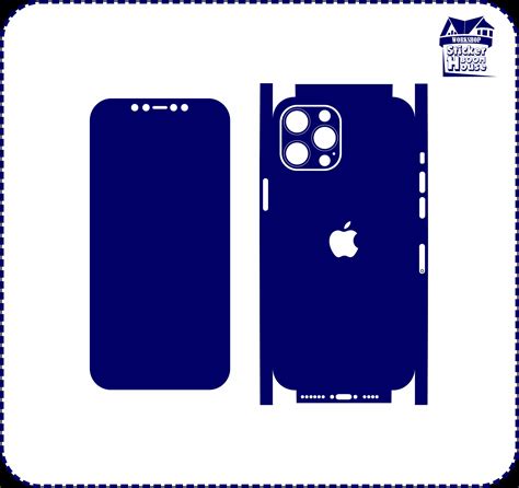 Iphone 12 Pro Max Skin Vector Template For Vinyl And Etsy