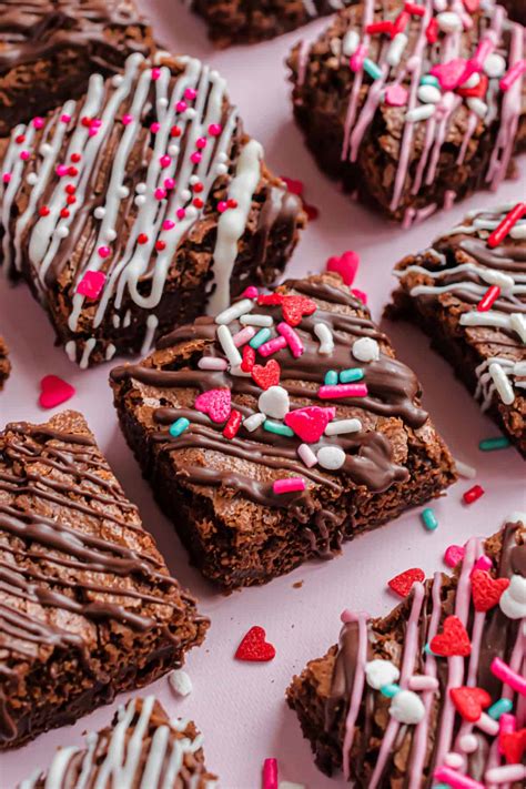 Valentine Brownies Recipe Shugary Sweets