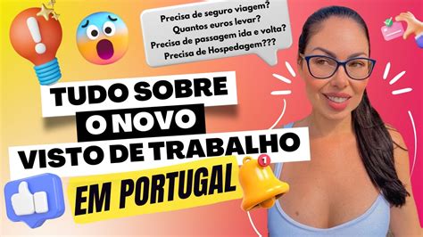 TUDO SOBRE O NOVO VISTO DE PROCURA DE TRABALHO EM PORTUGAL Por