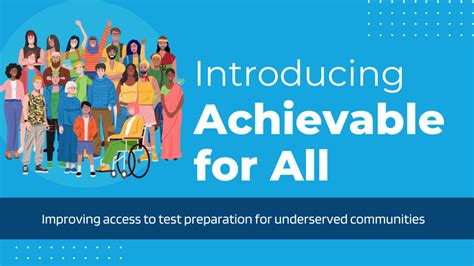 Introducing Achievable For All Improving Access To Test Preparation