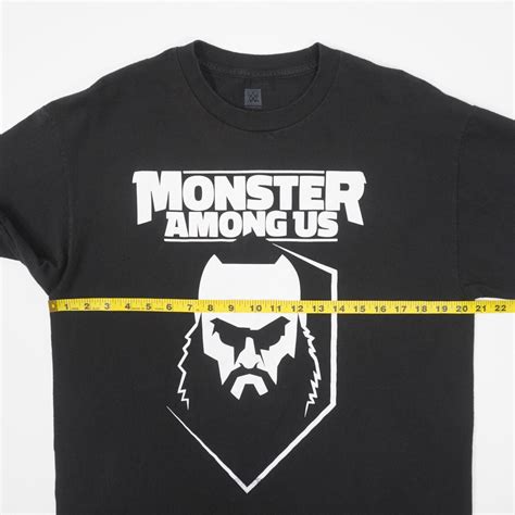 Wwe Braun Strowman Monster Among Us Mens Large Black Gem