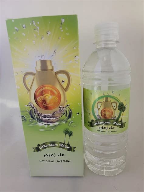 Buy 12 Pack Zam Zam Water 500ml 169oz Imported From Saudi Arabia