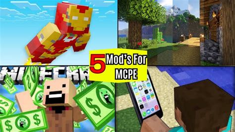 Top 5 Epic Mods For Minecraft Pocket Edition Best Minecraft Mods