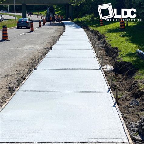 Concrete Curbs and Sidewalks Contractors Ottawa | LDC Precision Concrete