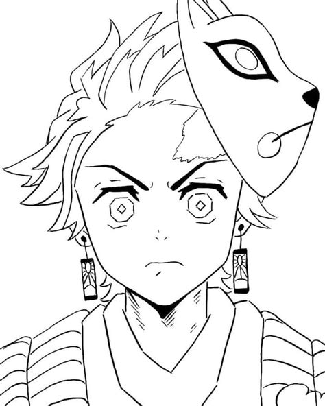 Desenhos De Tanjiro De Demon Slayer Para Colorir E Imprimir