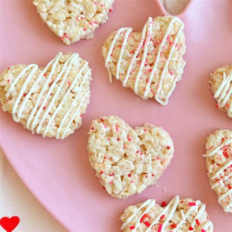 Valentines Rice Krispie Treats For Valentines Day Meatloaf And Melodrama