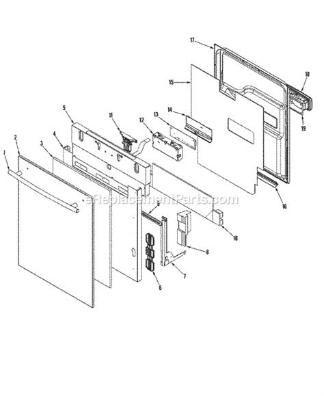 Jenn Air Dishwasher Parts Diagram - General Wiring Diagram