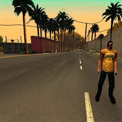 Gta San Andreas Screenshot Stable Diffusion