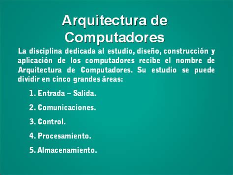 Arquitectura De Computadores