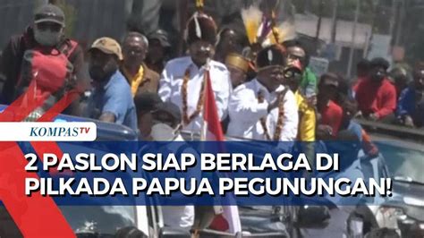 Paslon Jhon Tabo Dan Ones Pahabol Siap Berlaga Di Pilkada Papua