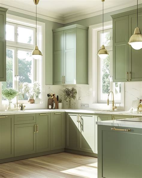 Inspiration für Küchen in Salbeigrün: 18 stilvolle Ideen - Hygge and Home