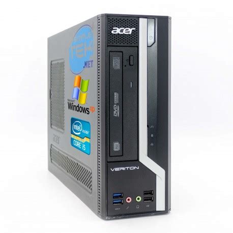 ACER X4630G SFF I5 WINDOWS XP COMPUTER FISSO DESKTOP DVD RW RS232 4 SCHERMI