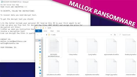 Remove MALLOX Ransomware Virus DECRYPT Mallox FILES Geek S Advice