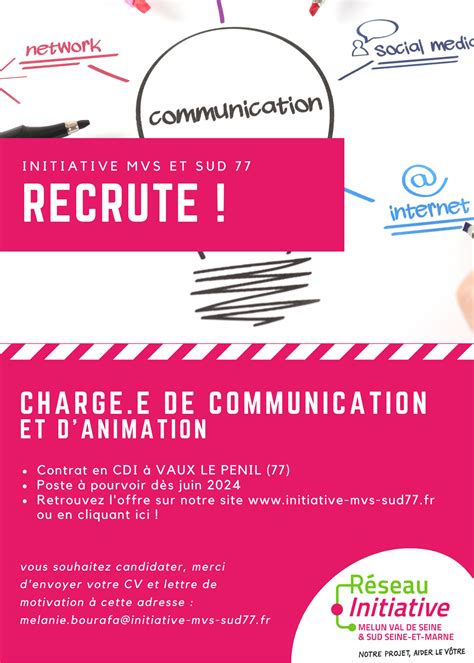 L association recrute son ou sa chargé e de communication et d