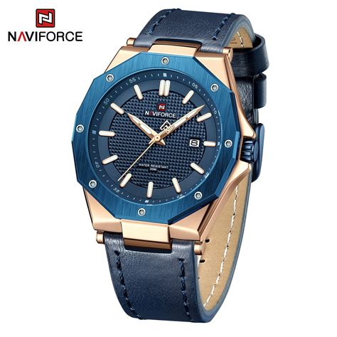 Naviforce Mens Chronograph Watch Blue Vivid Nuance South Africa