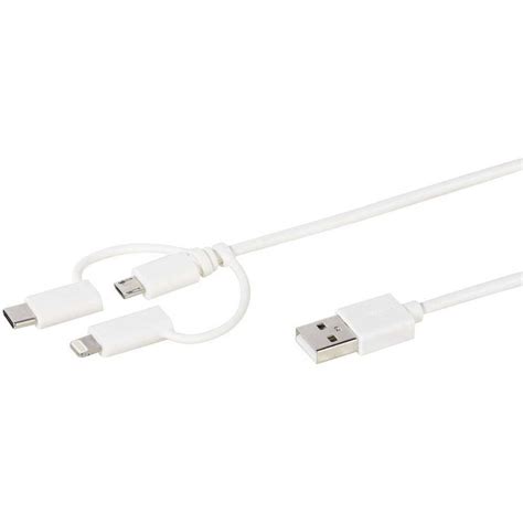 Vivanco Usb Laadkabel Usb 2 0 Usb A Stekker Usb C Stekker Apple