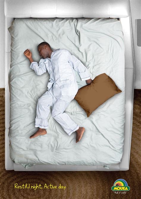 Mouka Rest 2 Furniture Ads Mattress Creative Advertising Campaign