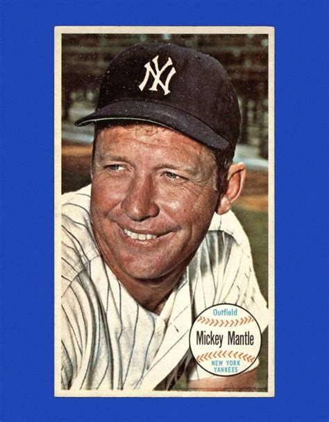 Topps Giant Set Break Mickey Mantle Ex Exmint Gmcards Ebay