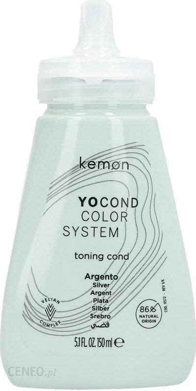 Odżywka do włosów Kemon Yo Cond Color System Silver Argento 150 ml