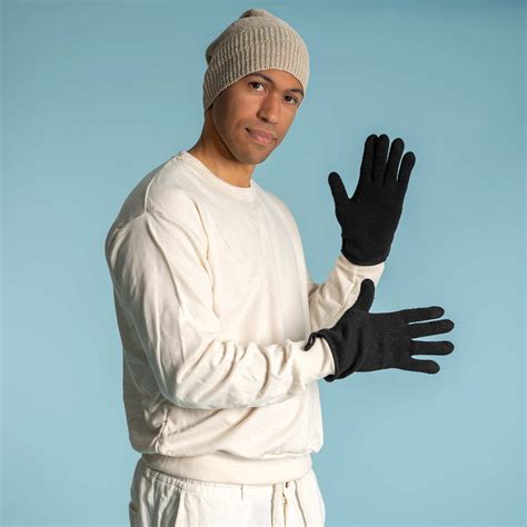 Elastic-free 100% Organic Cotton Gloves (Hypoallergenic; Plastic-Free