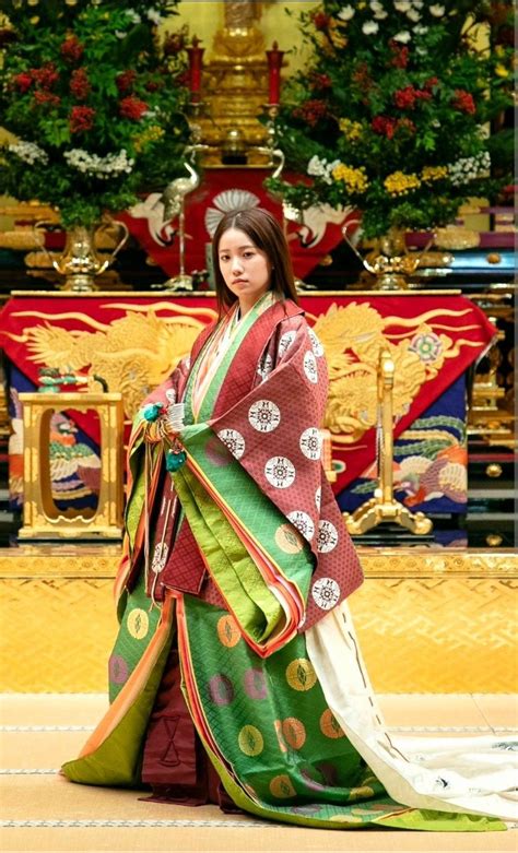 Heian Junihitoe Japan Heian Era Costume Junihitoe