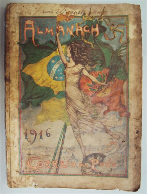 Di Almanaque Correio Do Povo Art Nouveau Primeira Edi O De