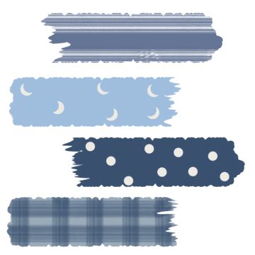 Washi Tape Aesthetic PNG Transparent Images Free Download | Vector ...