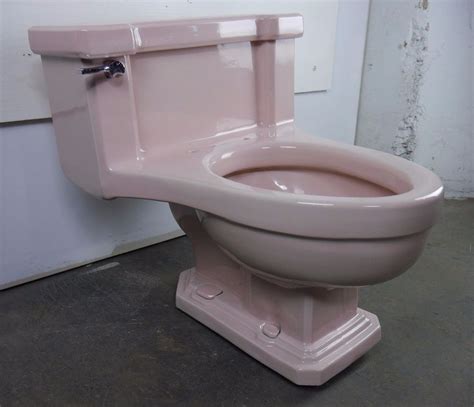 Antique Vintage American Standard Pink Toilet 1940s F2000 Master One